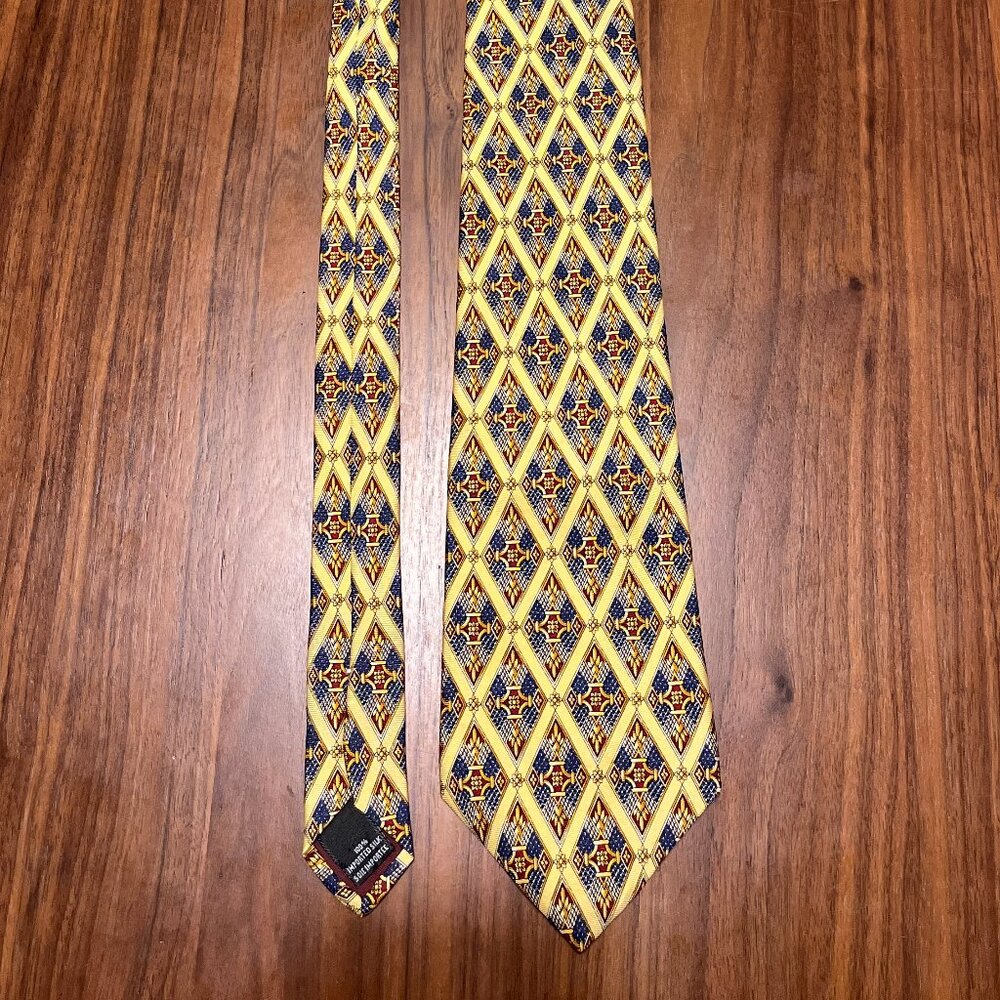 Christian Dior Cravate | men's yellow/gold tie